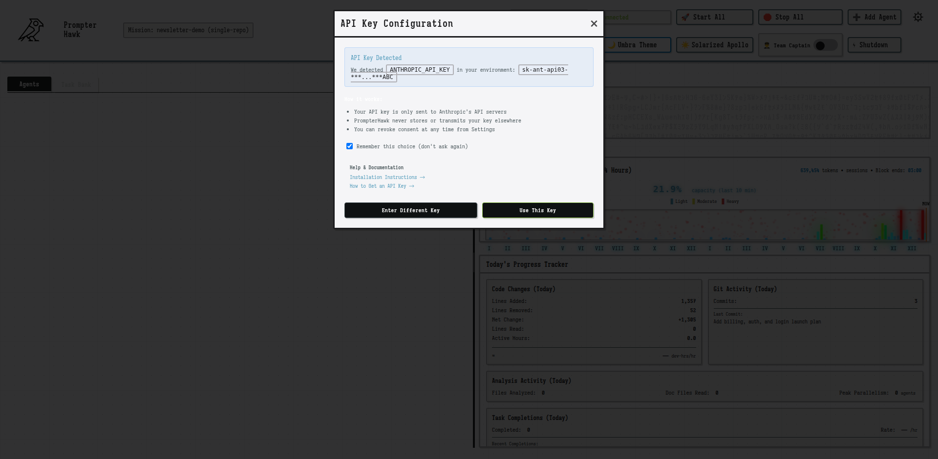 API Key Configuration